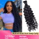 Upgraded Brazilian Hair | Nature Black Deep Curly 100% Virgin Human Hair Bundles