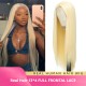 200% Density|613 Blonde Long Straight HD Full Frontal Lace Wig 100% Human Hair 