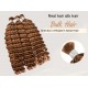 Brown Deep Wave Braid 100% Virgin Human Hair 