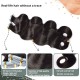 BlacK Invisible Tape In Human Hair Extensions 20pcs