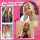 200% Density|613 Blonde Long Straight HD Full Frontal Lace Wig 100% Human Hair 