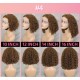 200% Density |13x4 Deep Wave Glueless Deep Wave Full Frontal Lace Bob Wig 100% Human Hair