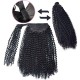 Adjustable Strap Ponytail Hairpiece with Proportioned Length 100% Human Hair