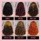 13x4 Frontal Lace Spring Curly African Short Wig 100% Human Hair 200% Density