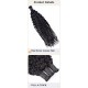 Black Jerry Curly Real Hair Bundles