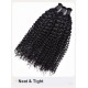 Black Jerry Curly Real Hair Bundles