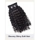 Upgraded Brazilian Hair | Nature Black Deep Curly 100% Virgin Human Hair Bundles