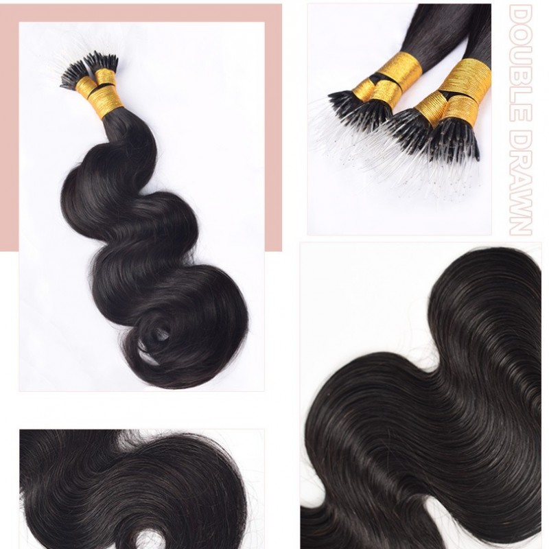 Invisible Elastic Traceless Hair Extensions 100% Human Hair