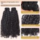 Nature Black Bouncy Curly 100% Virgin Human Hair Bundles