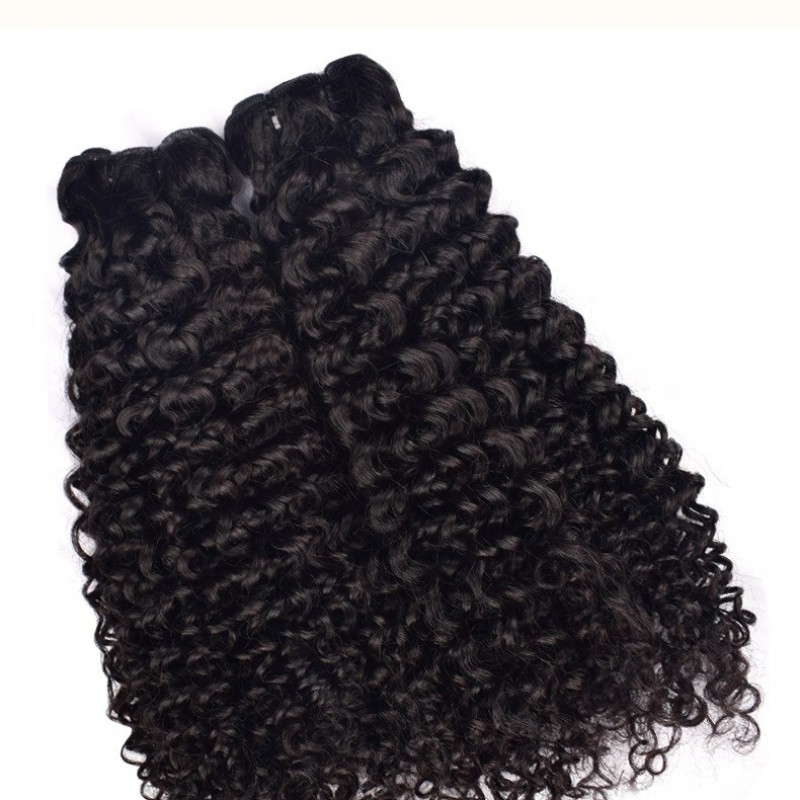 Luxuriously Soft Jerry Curly Bundles 100% Human Hair