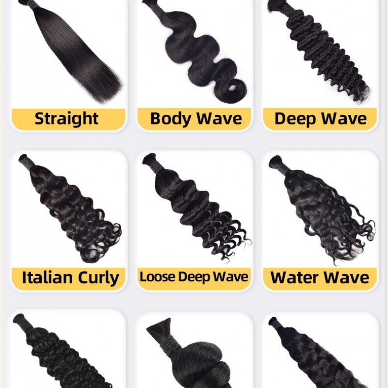 Crystal Line Fusion Hair Extensions Bundles 100% Human Hair