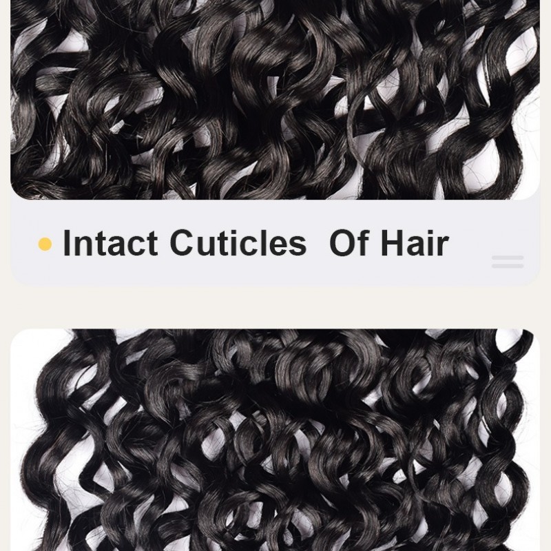 Water Wave Bundles 100% Human Hair