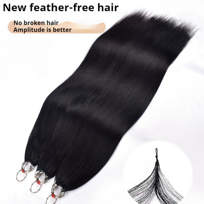 New Feather Hair Extension Line 100% Human Hair