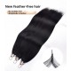 New Feather Hair Extension Line 100% Human Hair