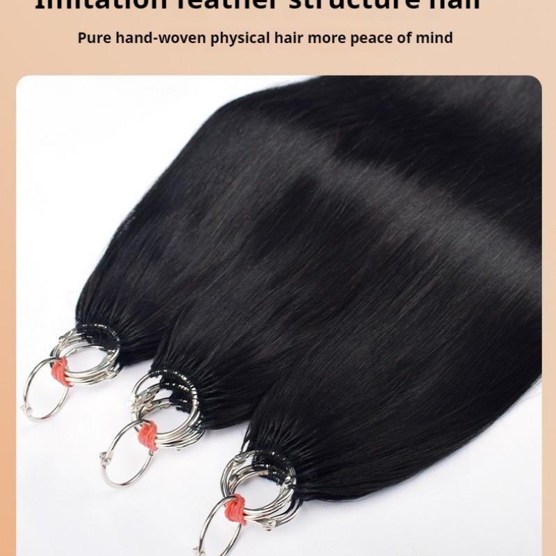 New Feather Hair Extension Line 100% Human Hair