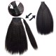 Nature Black Velcro Ponytail Extension 100% Human Hair