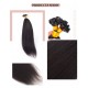 Nature Black Straight Ultra-Discreet U-Tip Human Hair Extensions 100% Virgin Human Hair Bundle