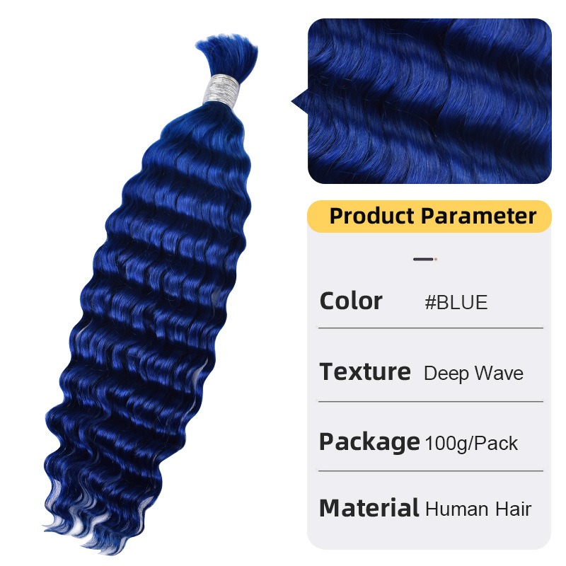 Deep Wave 100% Virgin Human Hair Bundles