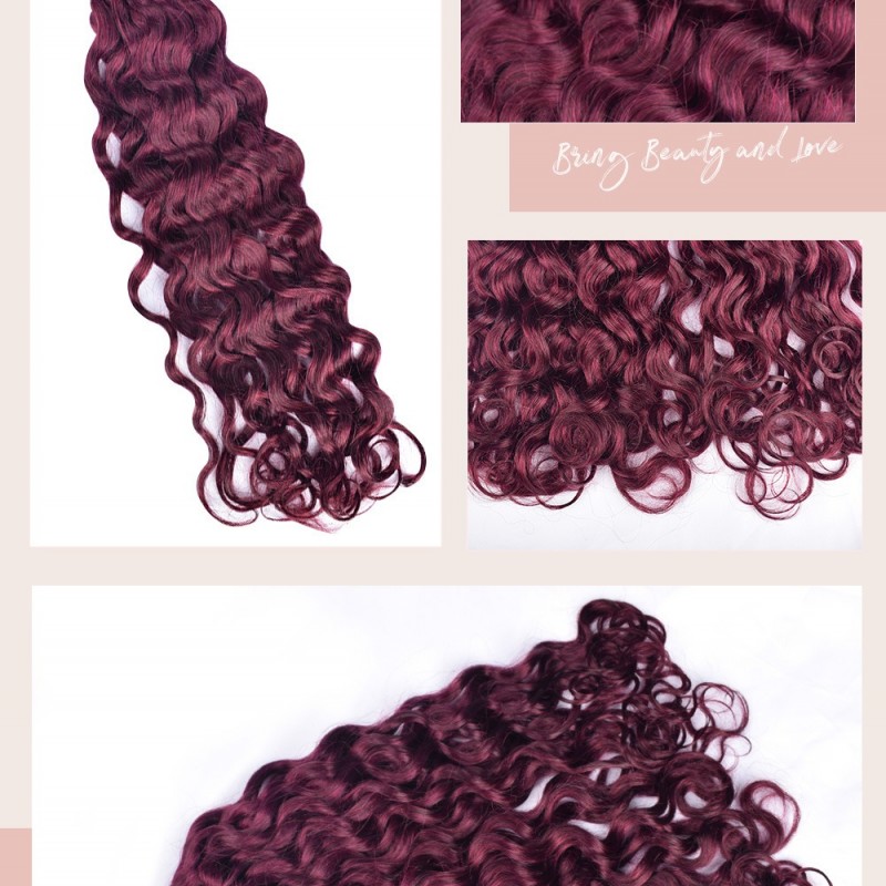 Italian Curly Braids Hair Extension 100% Human Hair