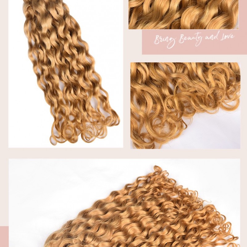 Italian Curly Braids Hair Extension 100% Human Hair