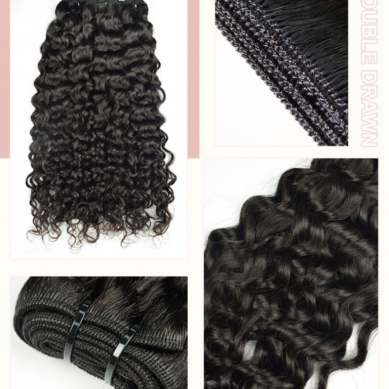 Nature Black 100% Virgin Human Hair Bundles