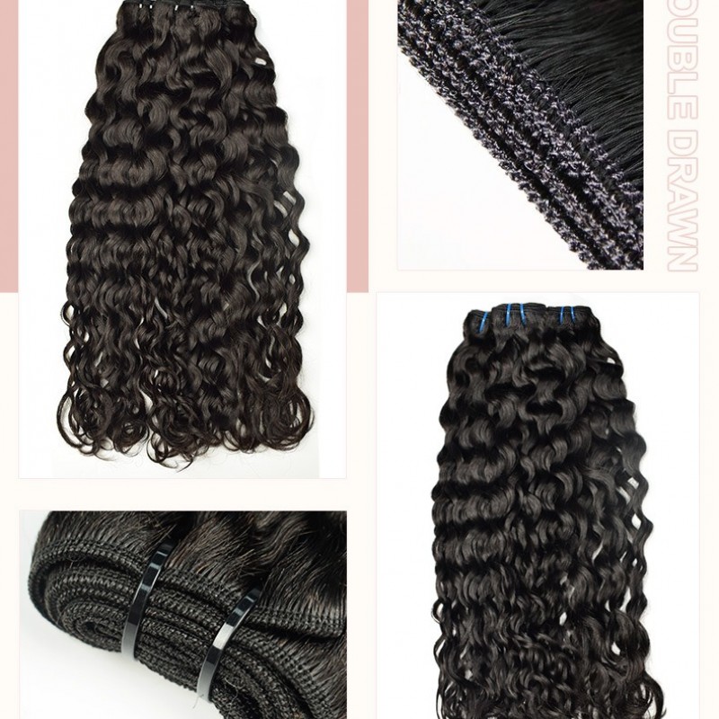 Nature Black 100% Virgin Human Hair Bundles