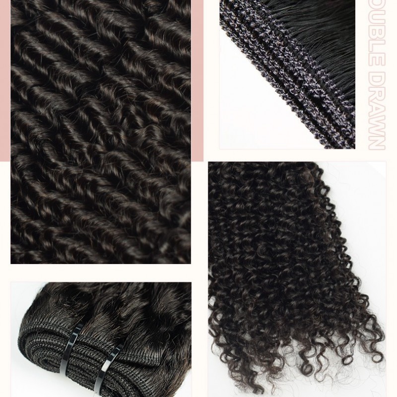 Nature Black 100% Virgin Human Hair Bundles