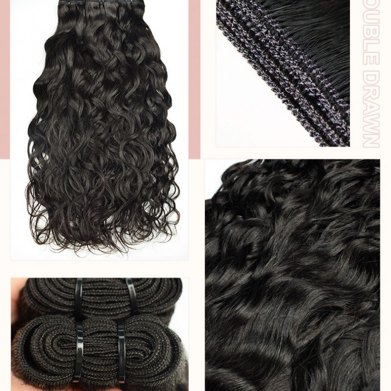 Nature Black 100% Virgin Human Hair Bundles