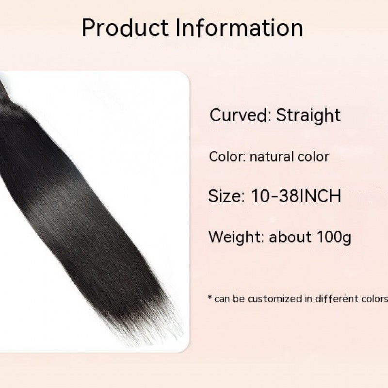 Nature Black 100% Virgin Human Hair Bundles