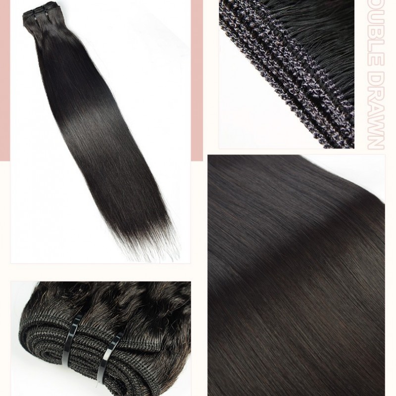 Nature Black 100% Virgin Human Hair Bundles