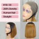 200% Density |13x4 Full Frontal Straight Mid Part Lace Bob Wig 100% Human Hair