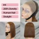 200% Density |13x4 Full Frontal Straight Mid Part Lace Bob Wig 100% Human Hair