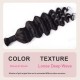 Naturen Black Italian Curly Bundles Hair Extension 100% Human Hair