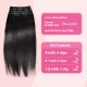   Human Hair Clip-in Extensions with PU Weft Curly Texture Real Hair Instant Volume for Women