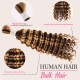 Boho Braids Human Hair Wefts Deep Wave Texture Authentic and Stylish