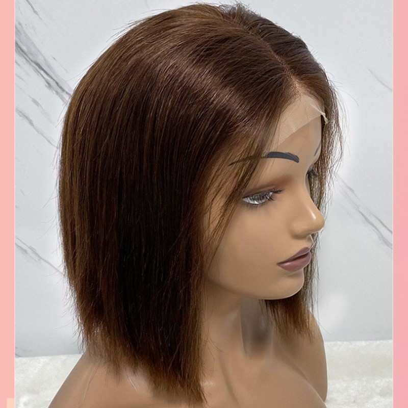 Double Drawn 100% Human Hair Lace Wig