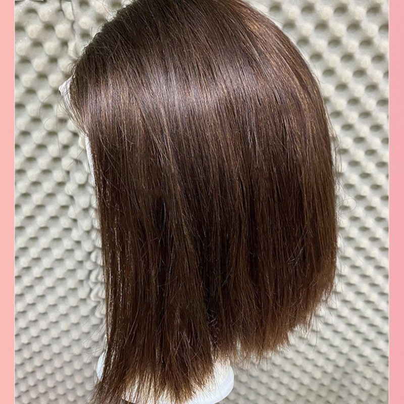 Double Drawn 100% Human Hair Lace Wig