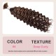 Boho Braids Human Hair Deep Curly Wefts