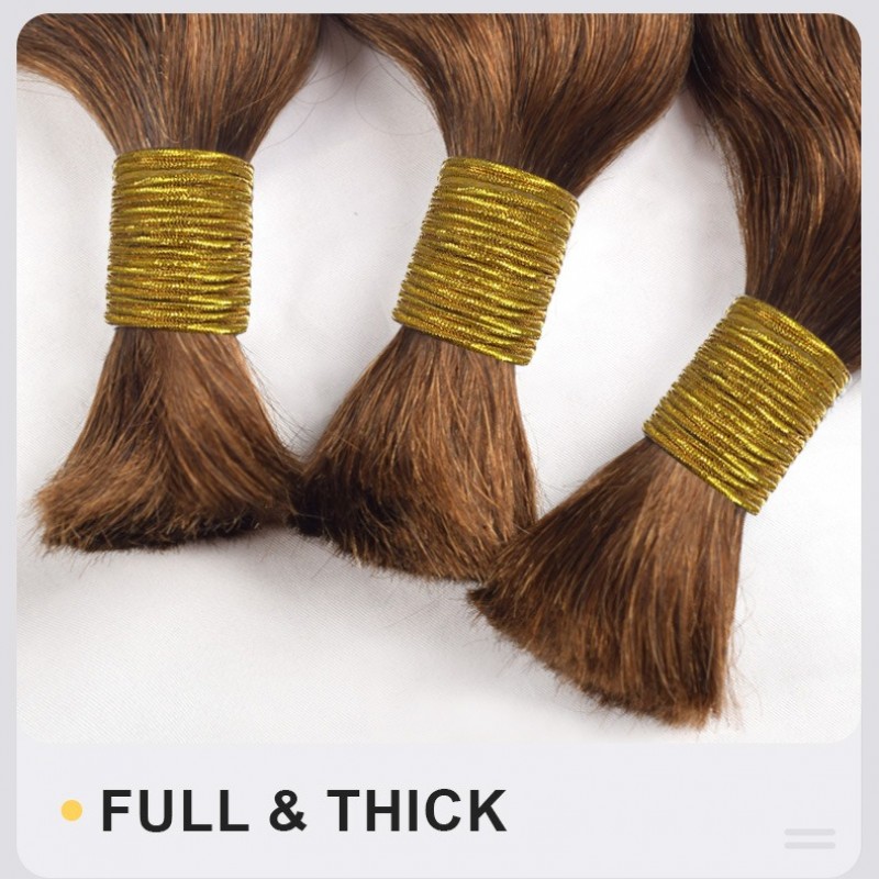 Real Human Hair Body Wave Bulk Wefts