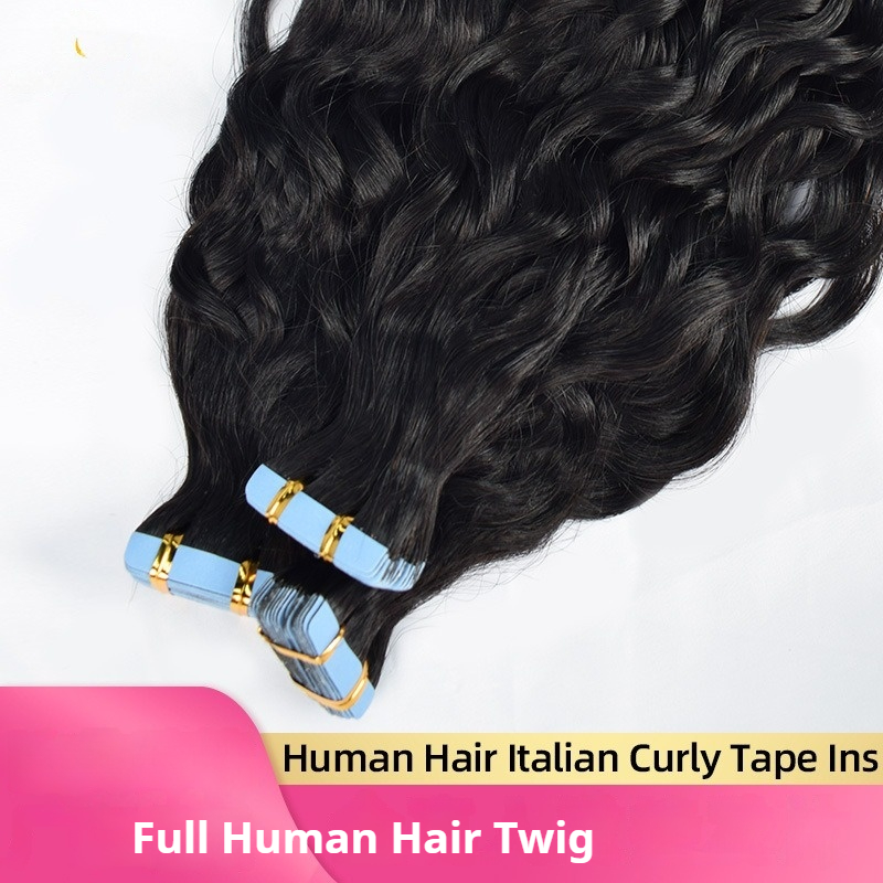 Invisible Tape-In Human Hair Extensions for Seamless Integration