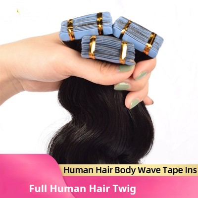 Full Body Wave Tape-In Human Hair Extensions for Luxurious Volume