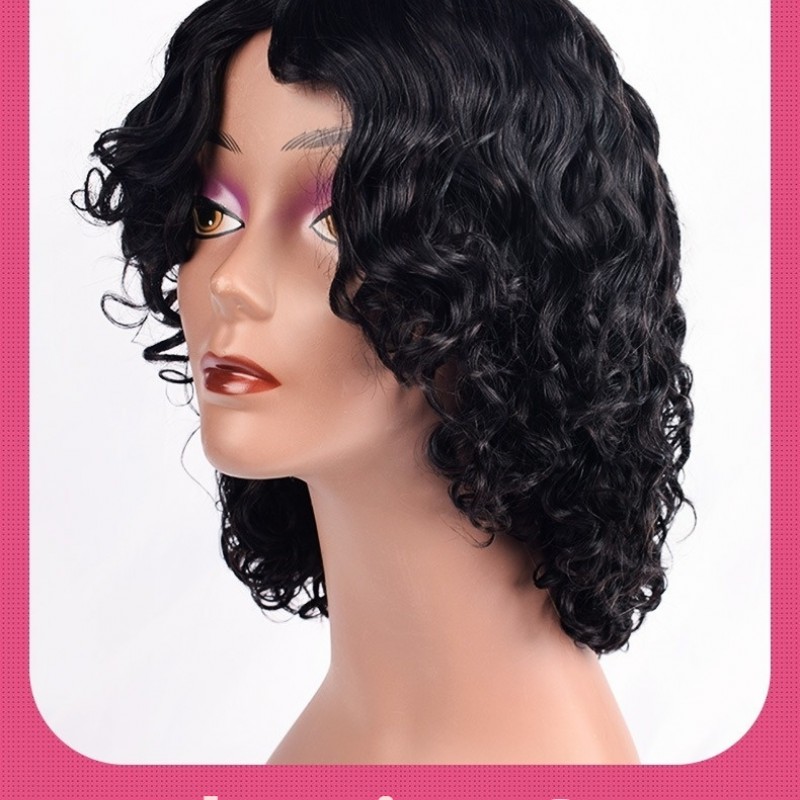 Real Human Hair Short Wig