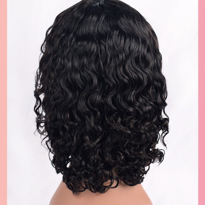 Real Human Hair Short Wig