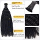 Natural Kinky Curly Human Hair Weft