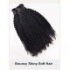 Natural Kinky Curly Human Hair Weft