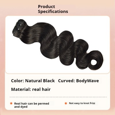 3pcs Nature Black Body Wave 100% Virgin Human Hair Bundles