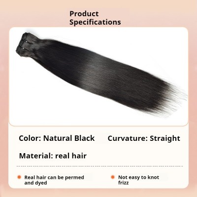 3pcs Nature Black Straight 100% Virgin Human Hair Bundles