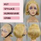 13x4 Full Frontal Lace Side Part Short Wig 100% Human Hair