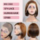 13x4 Full Frontal Lace Side Part Short Wig 100% Human Hair