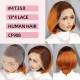 13x4 Full Frontal Lace Side Part Short Wig 100% Human Hair